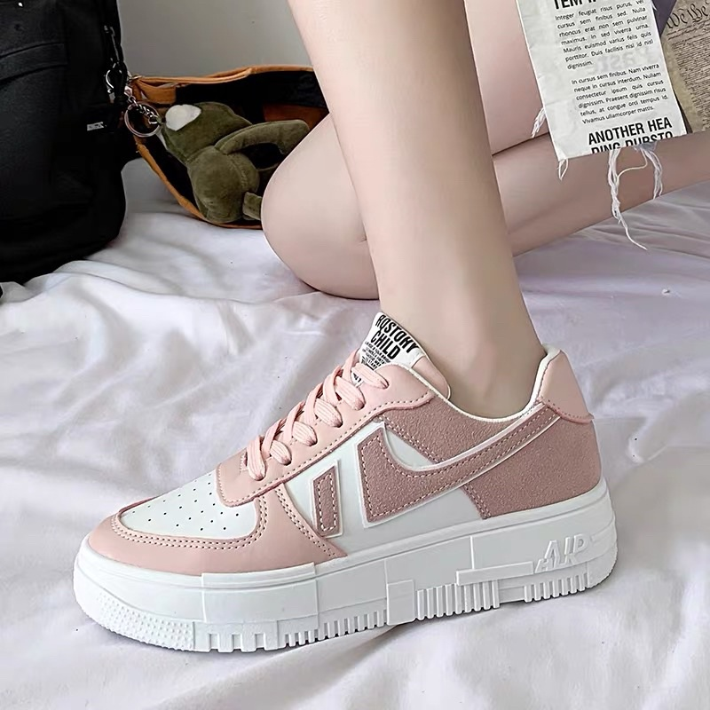 Giày Thể Thao Nữ Ulzzang Hàn Quốc airforce shadow học sinh