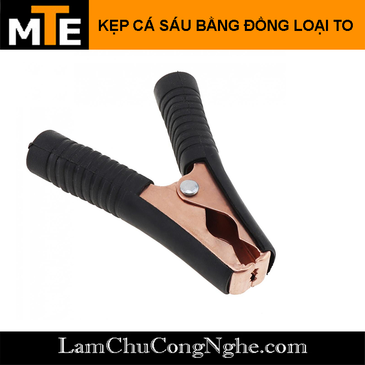 Cặp kẹp cá sấu kiểm tra bình acquy 95mm 100A