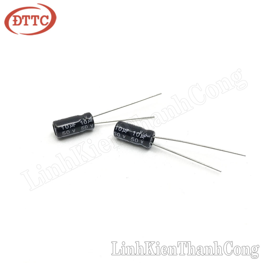 Bộ 5 Chiếc Tụ hóa 10uF 50V (5x11cm)