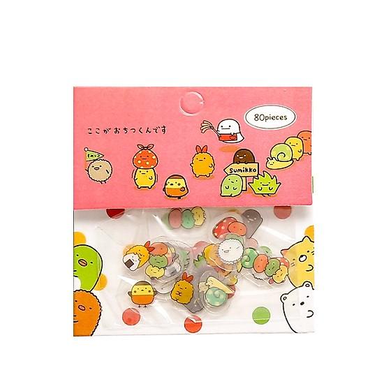 Combo 50 nhãn dán sticker hình gấu dễ thương Canarystore54