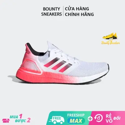 Giày Adidas Ultra Boost 20 Sneaker Thể Thao Nam Trắng EG5177 - Hàng Chính Hãng - Bounty Sneakers