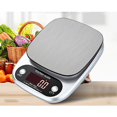 Cân tiểu ly điện tử nhà bếp mini kitchen scale 0,1gr - 3kg/5kg/10kg màn hình led cảm ứng ,tích hợp trừ bì thông minh, độ chính xác cao chuẩn công nghệ châu âu