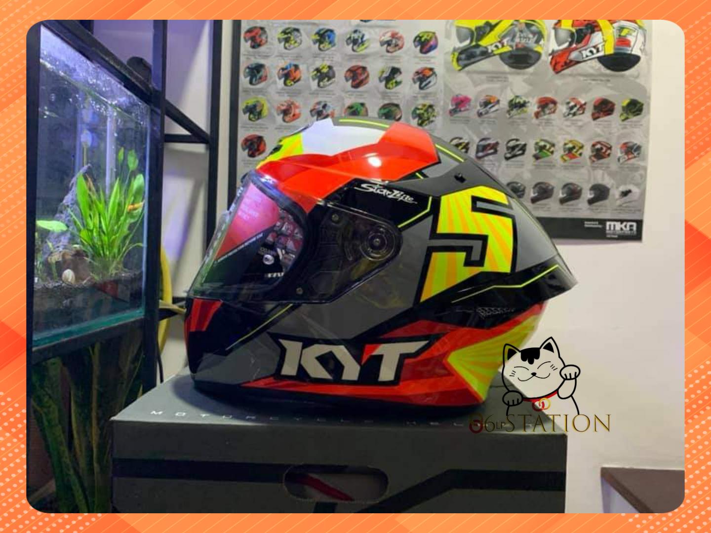[HCM]Mũ bảo hiểm fullface KYT TT Course JAUME MASIA
