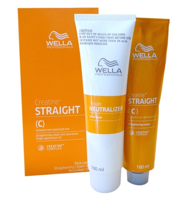 Thuốc duỗi tóc tại nhà Wella hộp 100mlx2