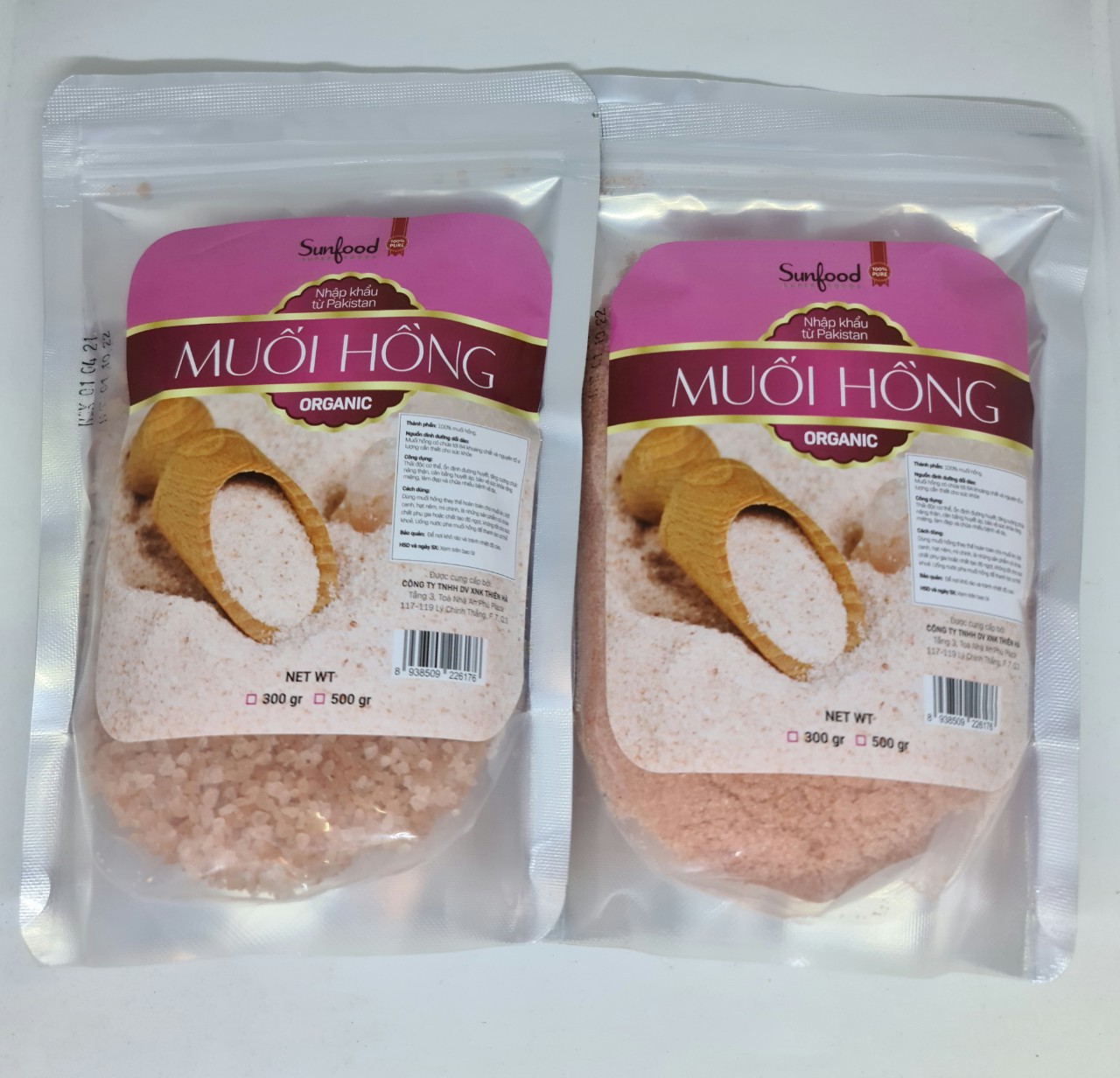 Muối Hồng Organic 500g