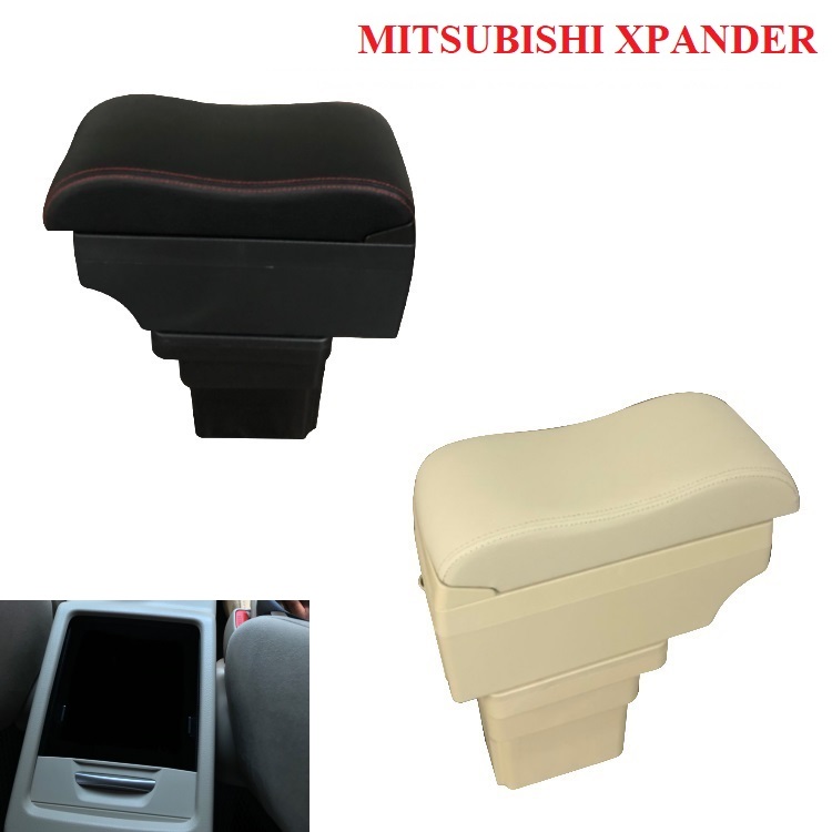 Hộp tỳ tay ô tô, xe hơi cao cấp Mitsubishi Xpander tích hợp 6 cổng USB