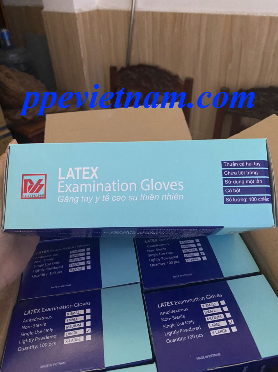 GĂNG TAY LATEX DUY HÀNG