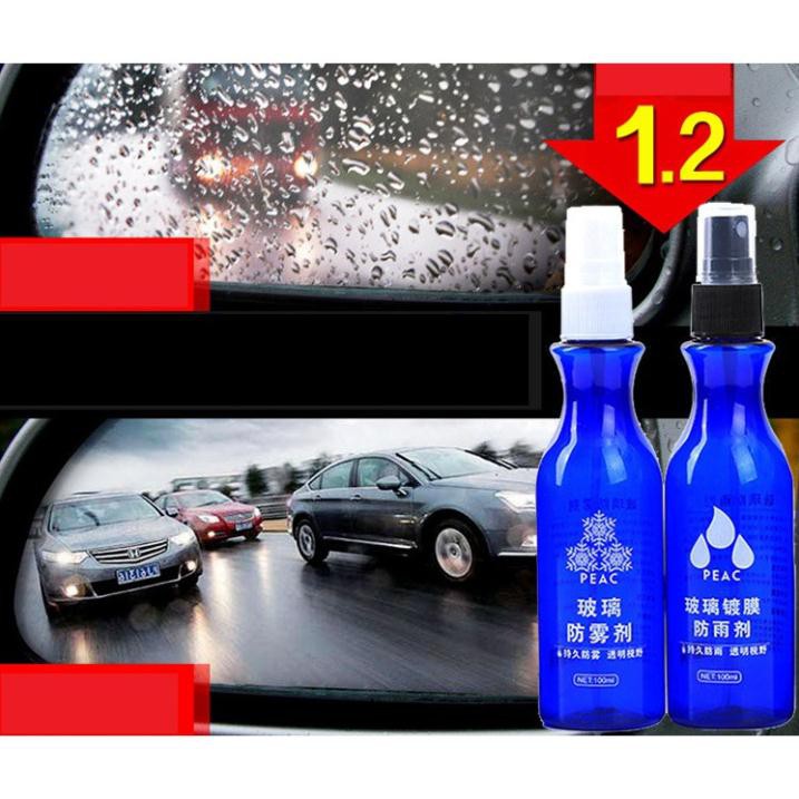 Chai xịt nano chống thấm cho kính