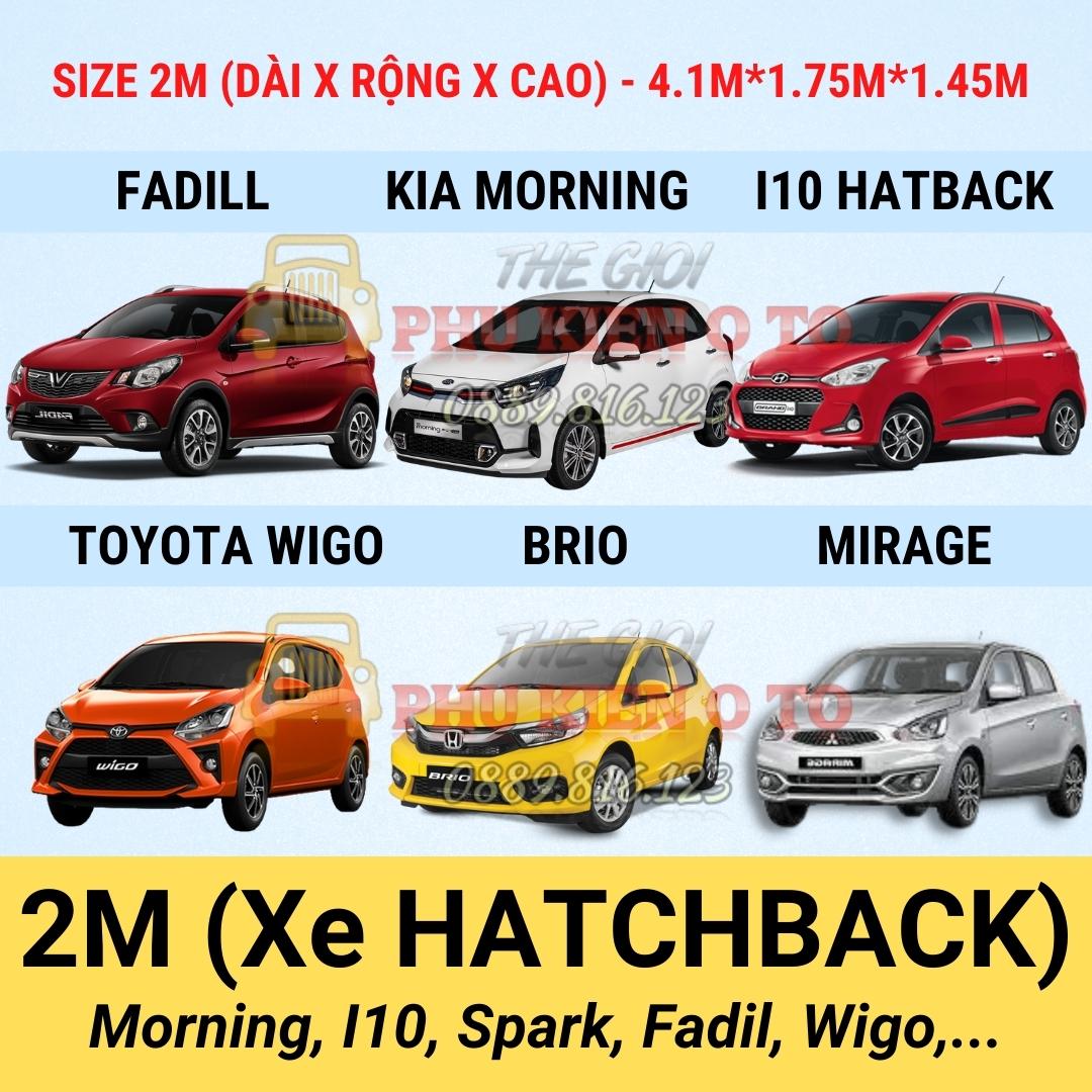 Bạt phủ xe ô tô tráng nhôm cao cấp có phản quang, chống nóng, chống nước, có khóa kéo cánh cửa