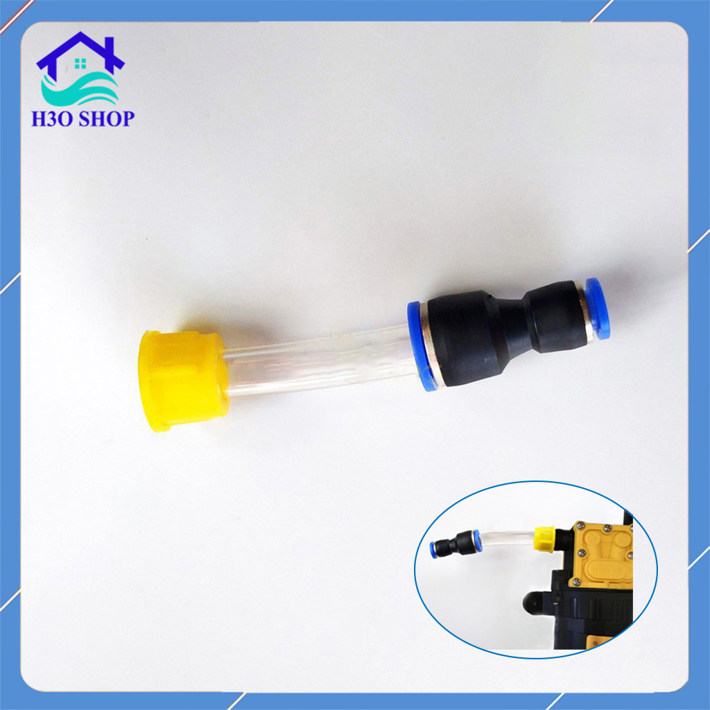 Bộ đầu nối từ bơm đôi ra ống hơi 8mm