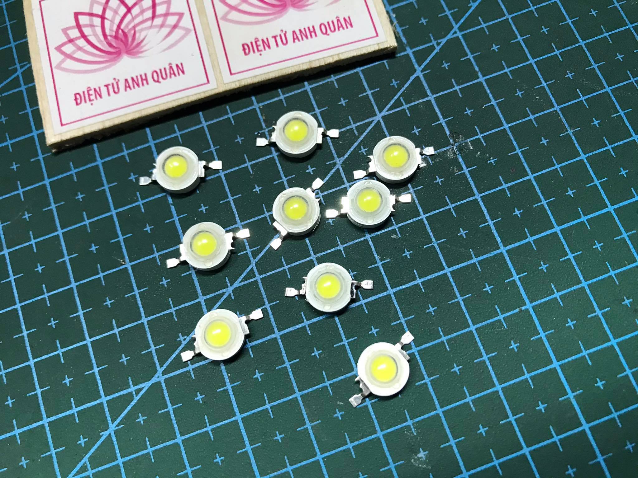 LED siêu sáng 1W Luxeon Sáng trắng ( 10 led ).