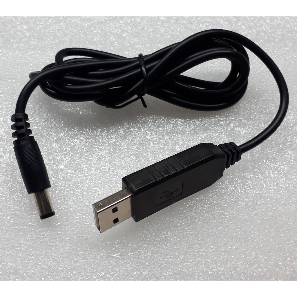 Cáp Chuyển Đổi 5V USB sang 5V / 9V / 12V (Mất điện vẫn có Mạng & WiFi)
