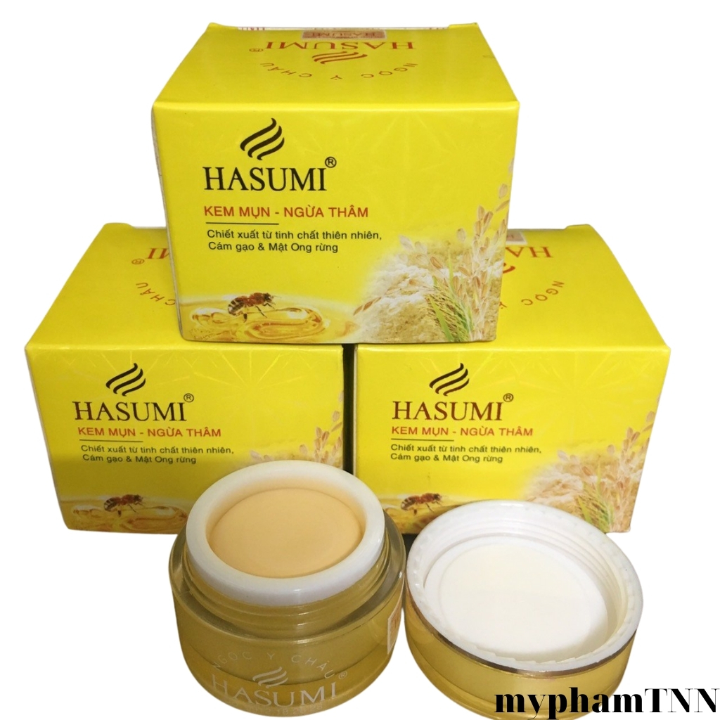 kem mụn ngừa thâm hasumi 10g