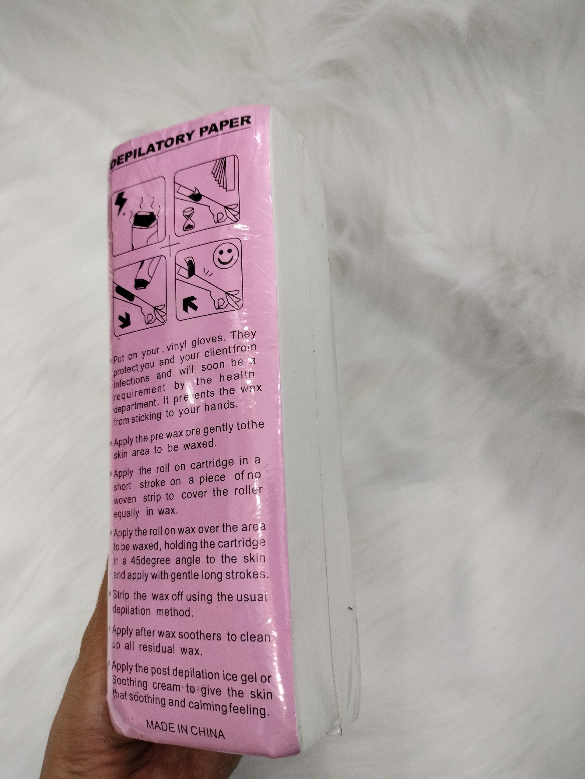 Giấy wax lông