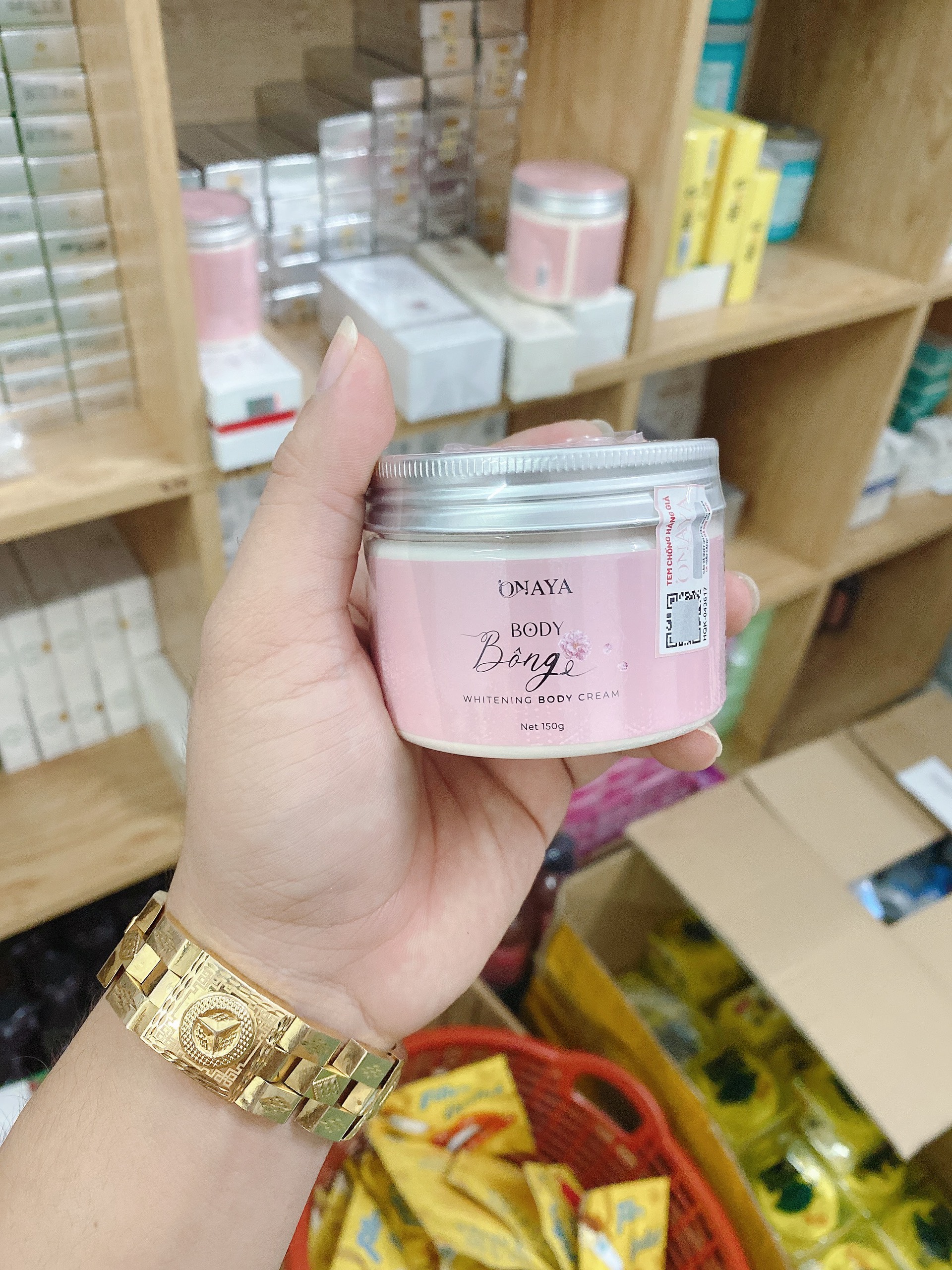[Chính Hãng] kem body bông onaya TQ group