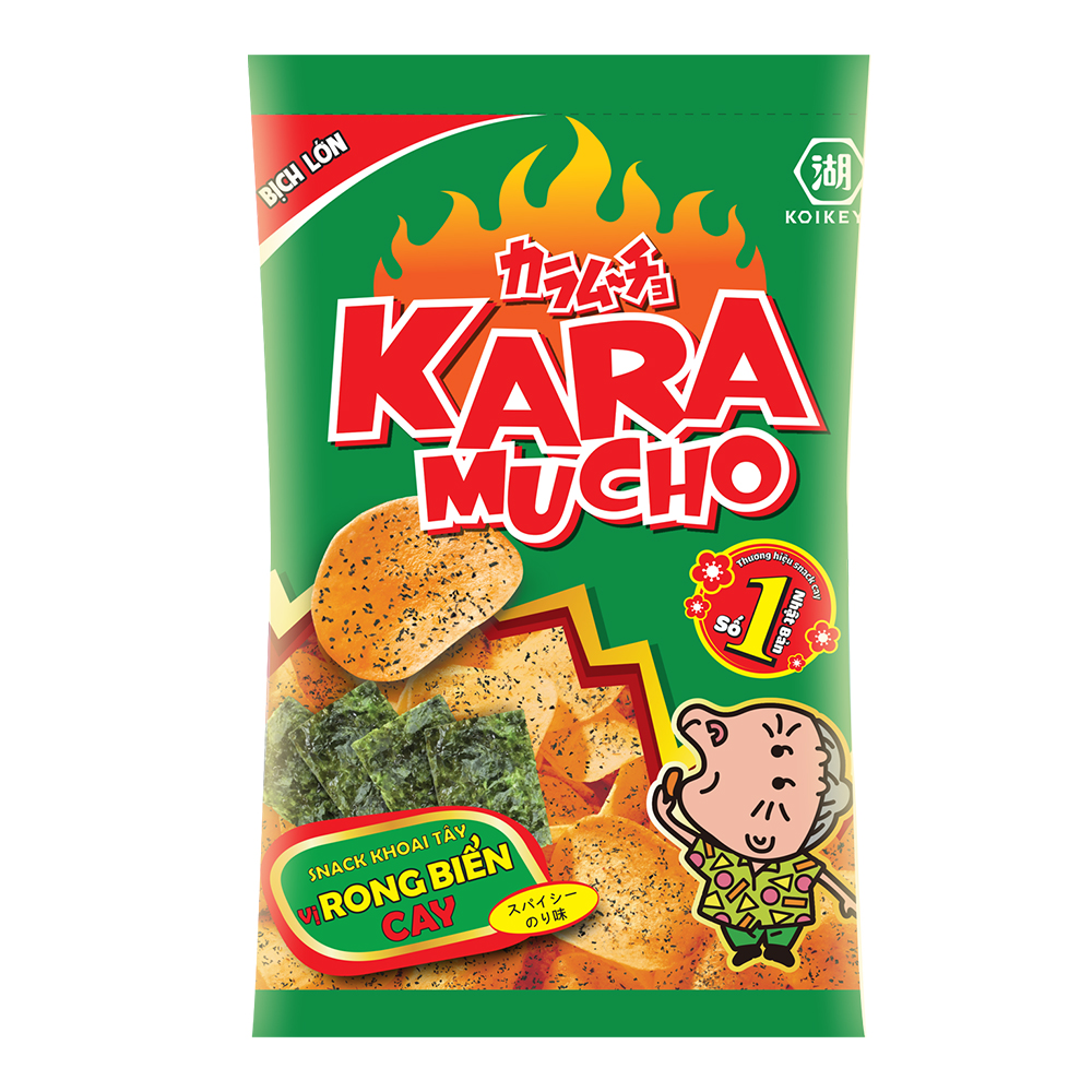 Combo 5 gói Karamucho lát mỏng giòn tan 44g