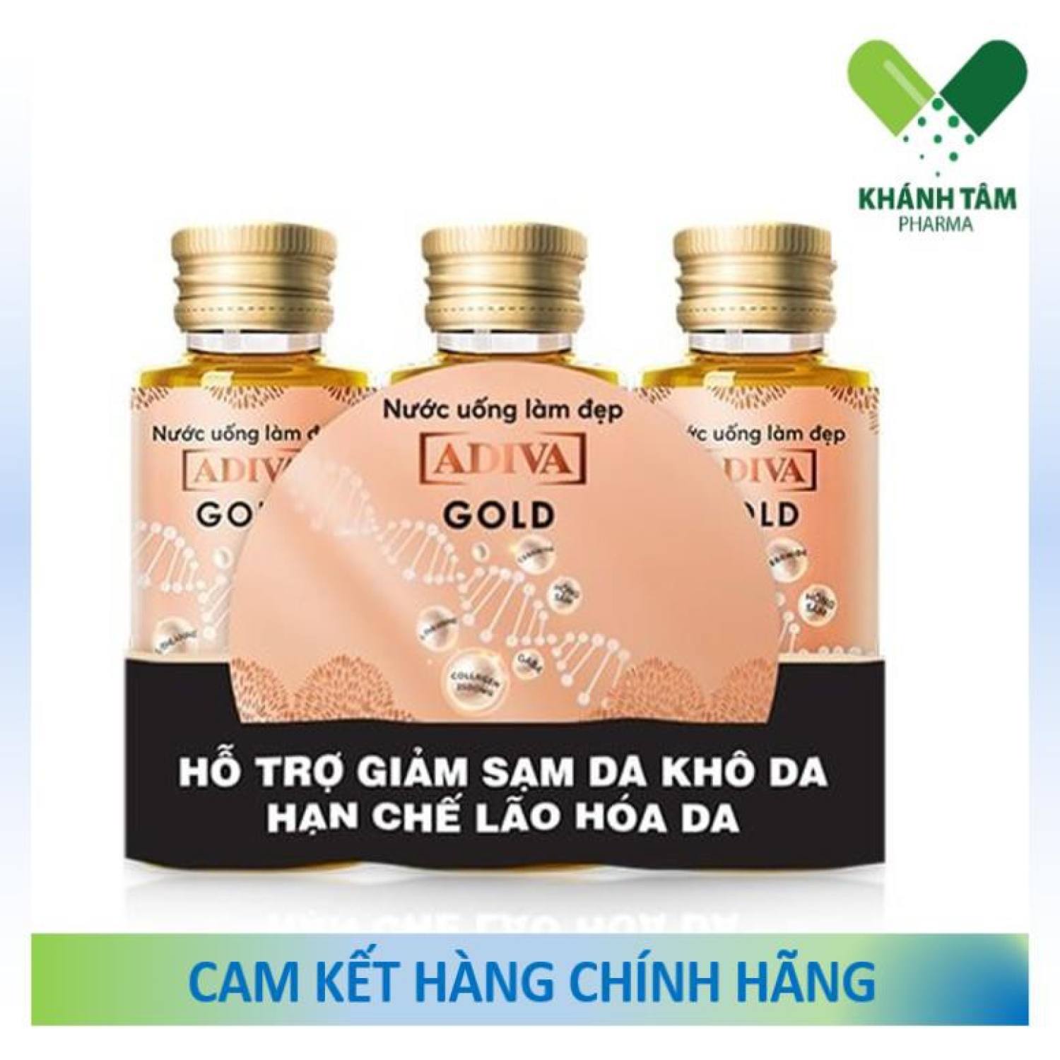 [Date mới ƞhất] COLLAGEN ADIVA GOLD - Nước uống collagen [colagen]
