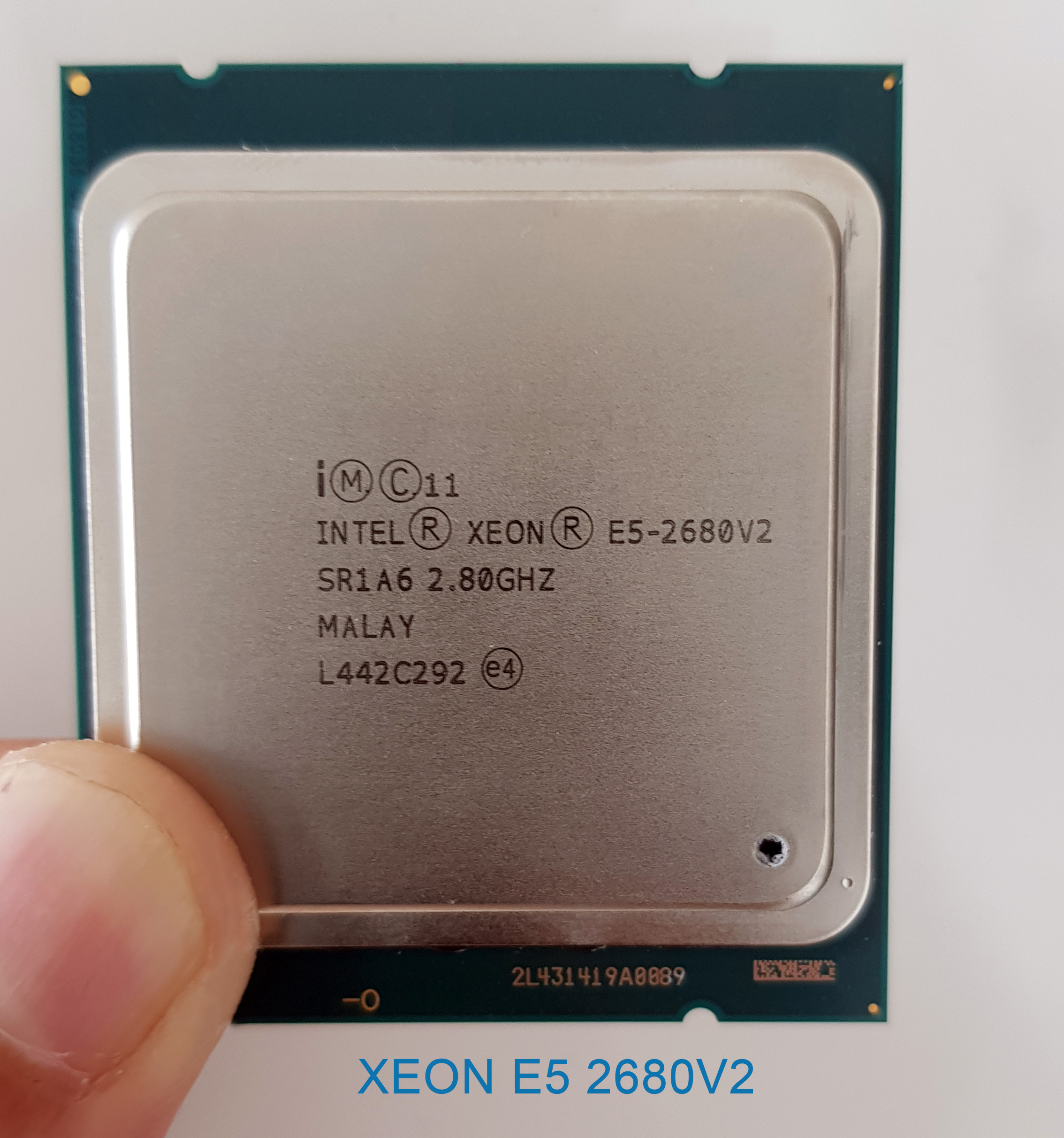 CPU INTEL XEON E5 2680V2 (10C/20T 25M CACHE 2.8GHZ TURBO 3.6GHZ) SOCKET 2011. Bảo hành 12T