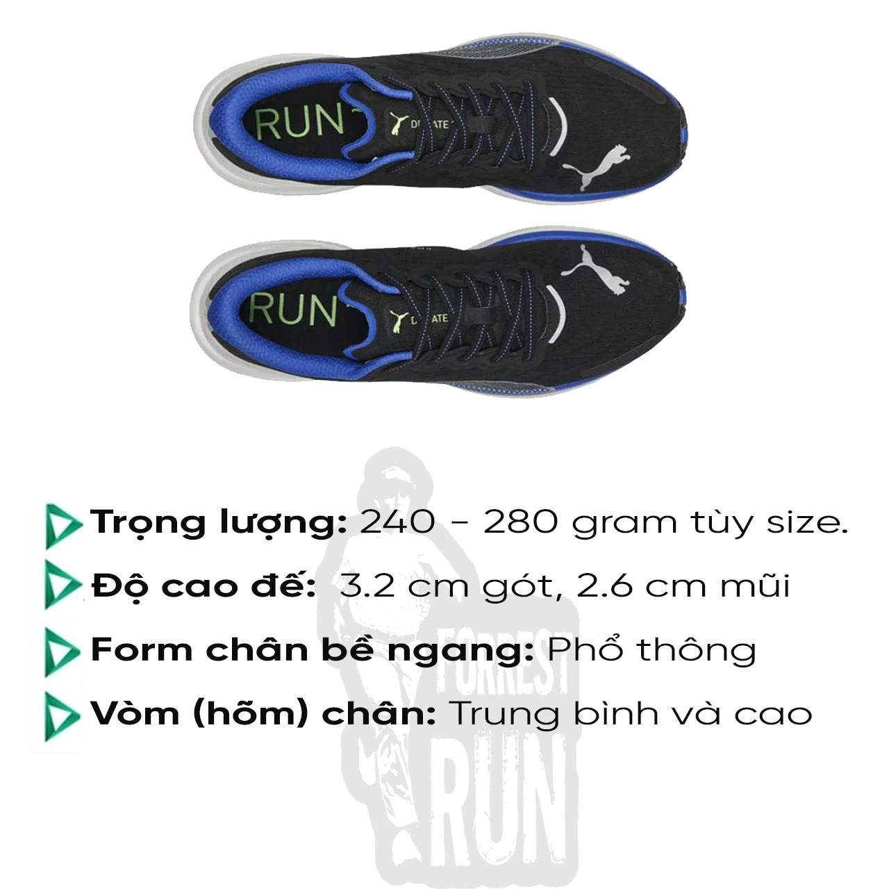 Giày chạy bộ Nam Puma Deviate Nitro 2 37680711
