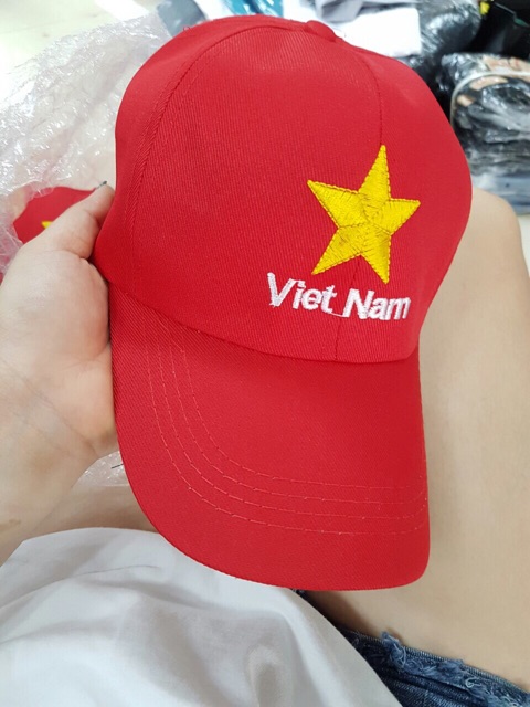 Mũ (nón) cờ đỏ sao vàng Việt Nam