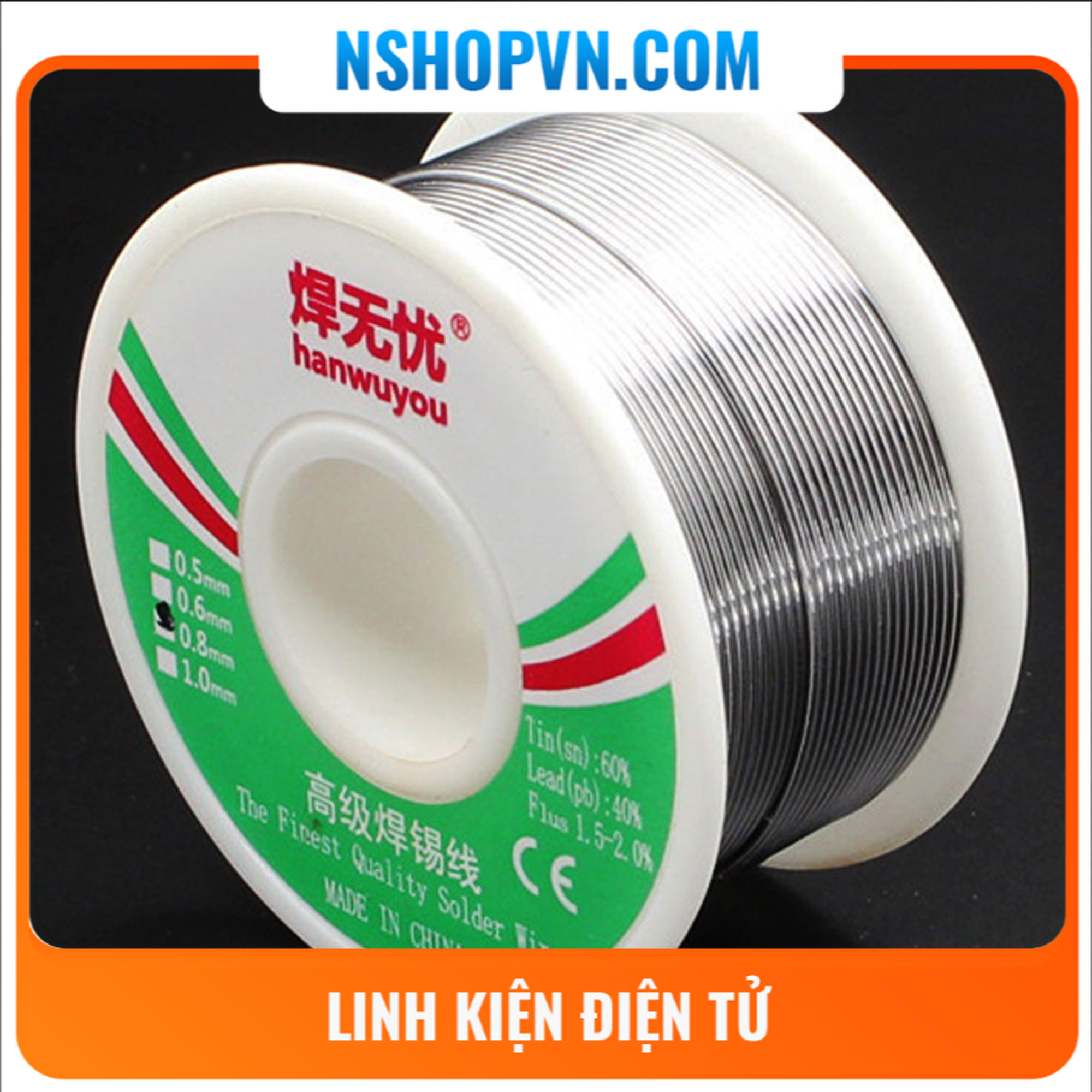 Thiếc hàn 0.8