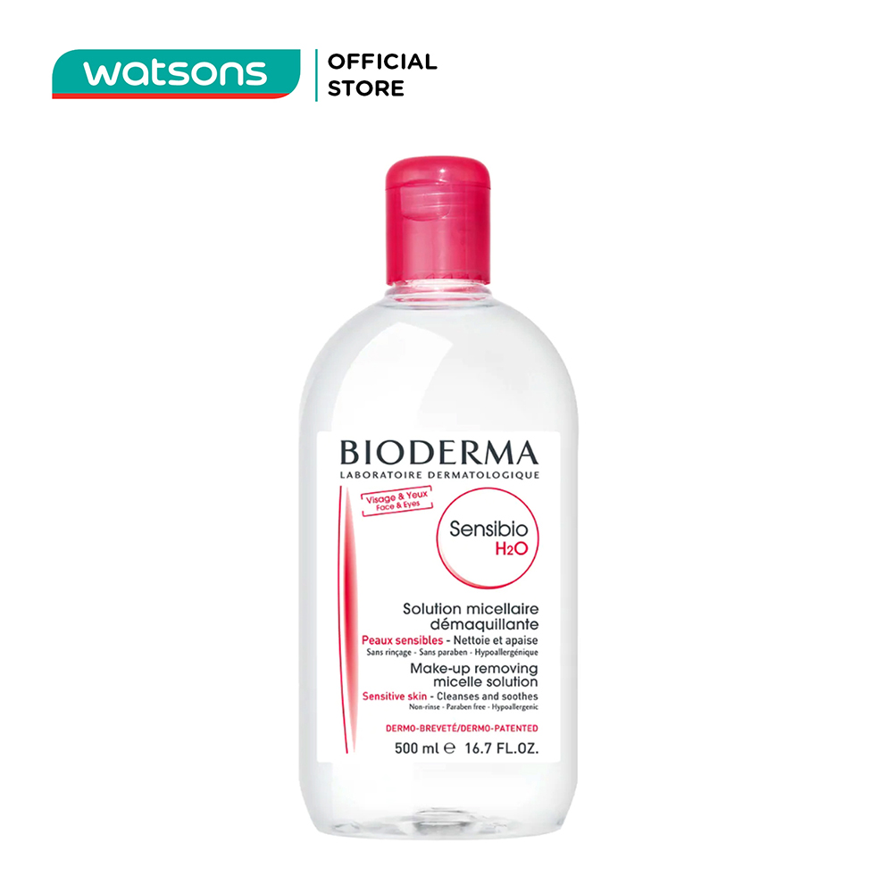 Nước Tẩy Trang Dành Cho Da Nhạy Cảm Bioderma Sensibio H20 500ml