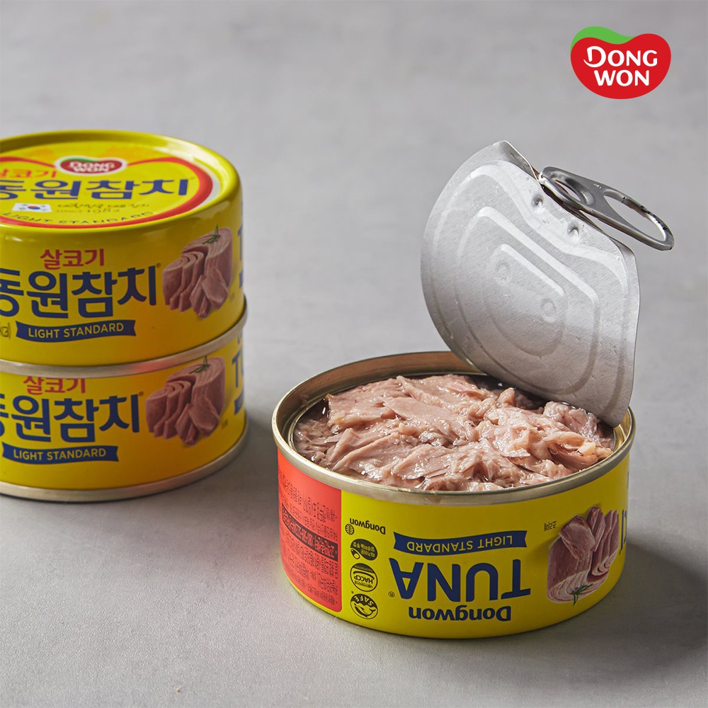 Cá ngừ đóng hộp không cay Dongwon 250g