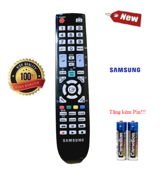 Bảng giá Remote Điều khiển tivi Samsung RM-L898 các dòng LCD/LEDHàng tốt tặng kèm Pin!!!