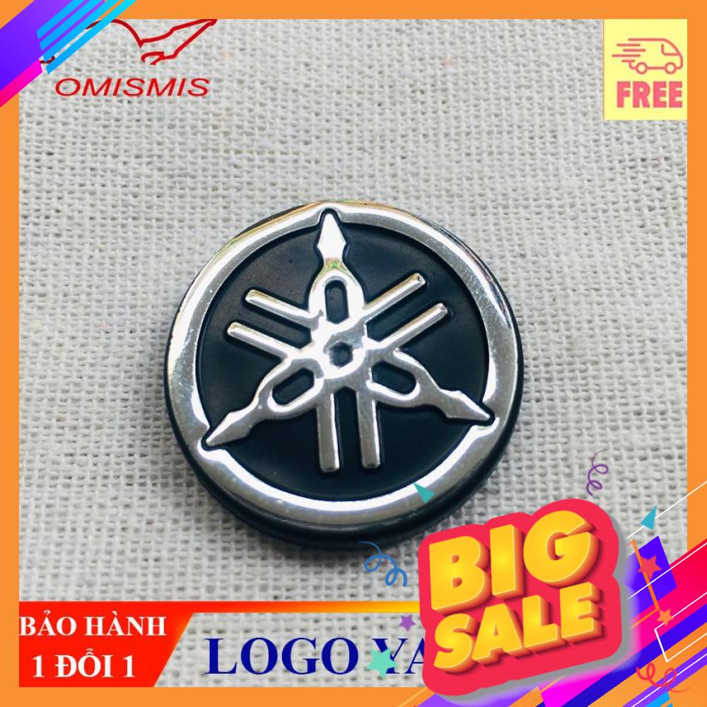 Logo yamaha hàng như zin mẫu mới 2019 màu bạc