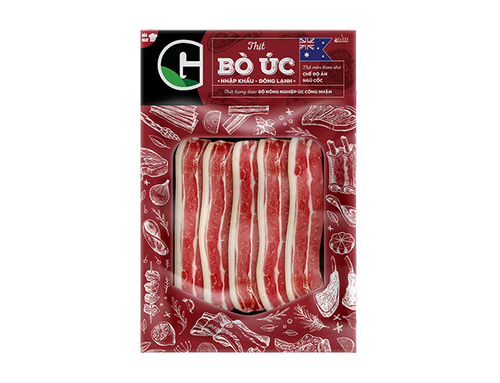 [Giao nội thành HCM] Ba Chỉ Bò Úc Cắt Dày G Kitchen 300g