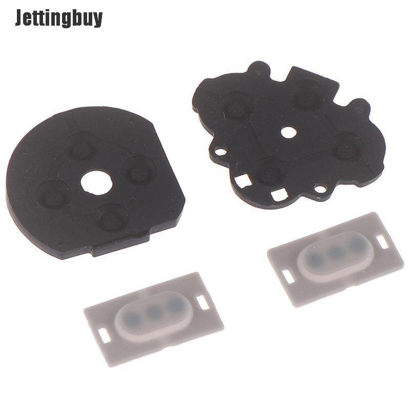 Jettingbuy 4pcs/set Silicone Rubber Button Switch Conductive Pad Replacement for PSP 1000