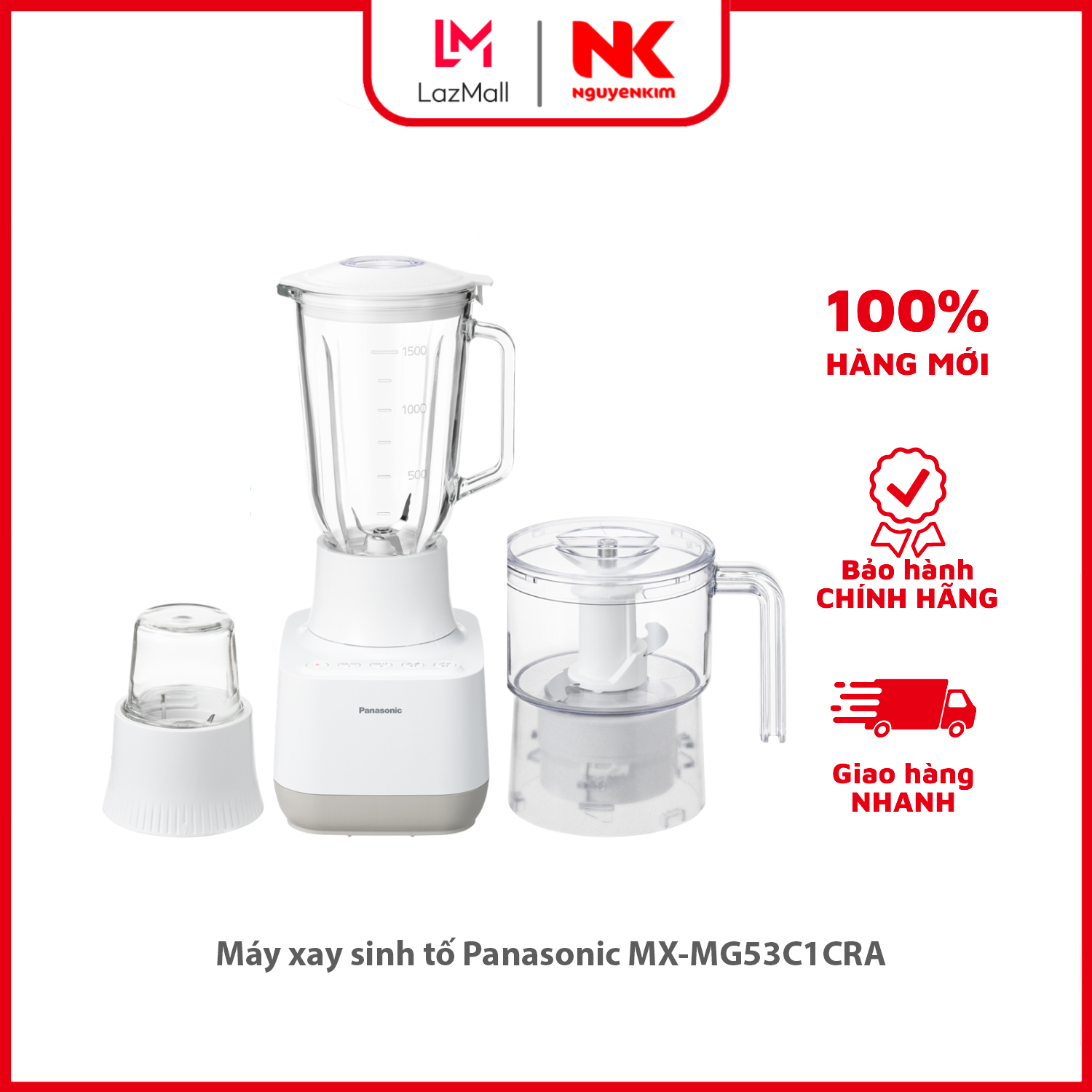 Máy xay sinh tố panasonic mx-mg53c1cra
