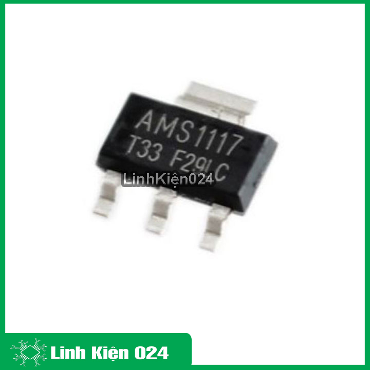 Bộ 5 con ic nguồn ams1117 sot223