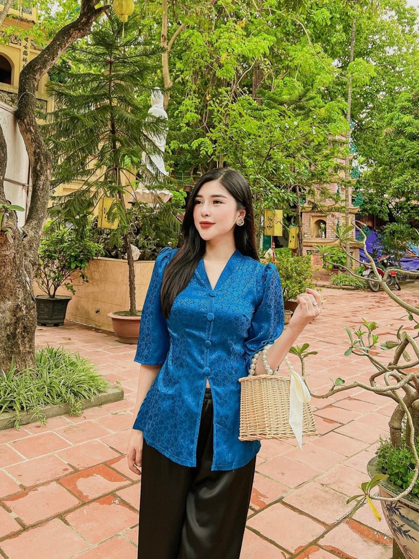 Quần Bà Ba Chất Lụa Gấm Cao Cấp Hàng Loại 1