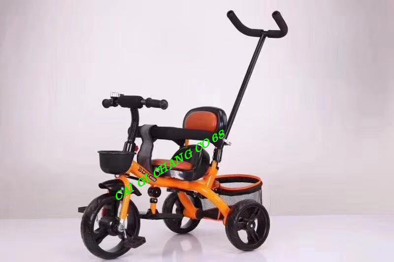 Xe đạp đẩy 3 bánh cho bé nhiều giai đoạn hàng cao cấp ghế da