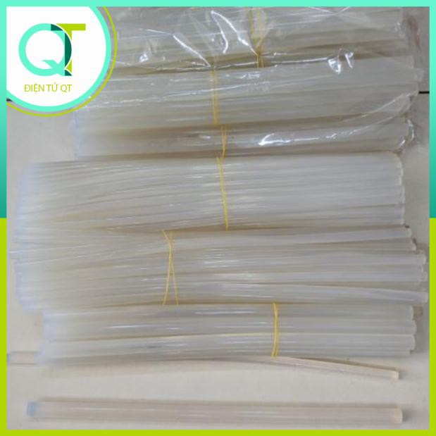 Keo nến nhỏ 7mm dài 25cm, keo nến to 10mm dài 25cm