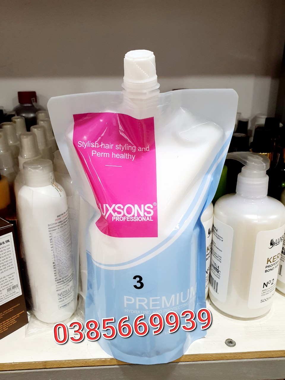 Dập uốn tóc đa năng cao cấp luxson chuyên dùng cho salon chuyên nghiệp 1000ml