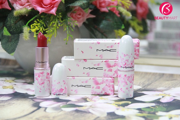 Son MAC Framboise Moi màu đỏ hồng