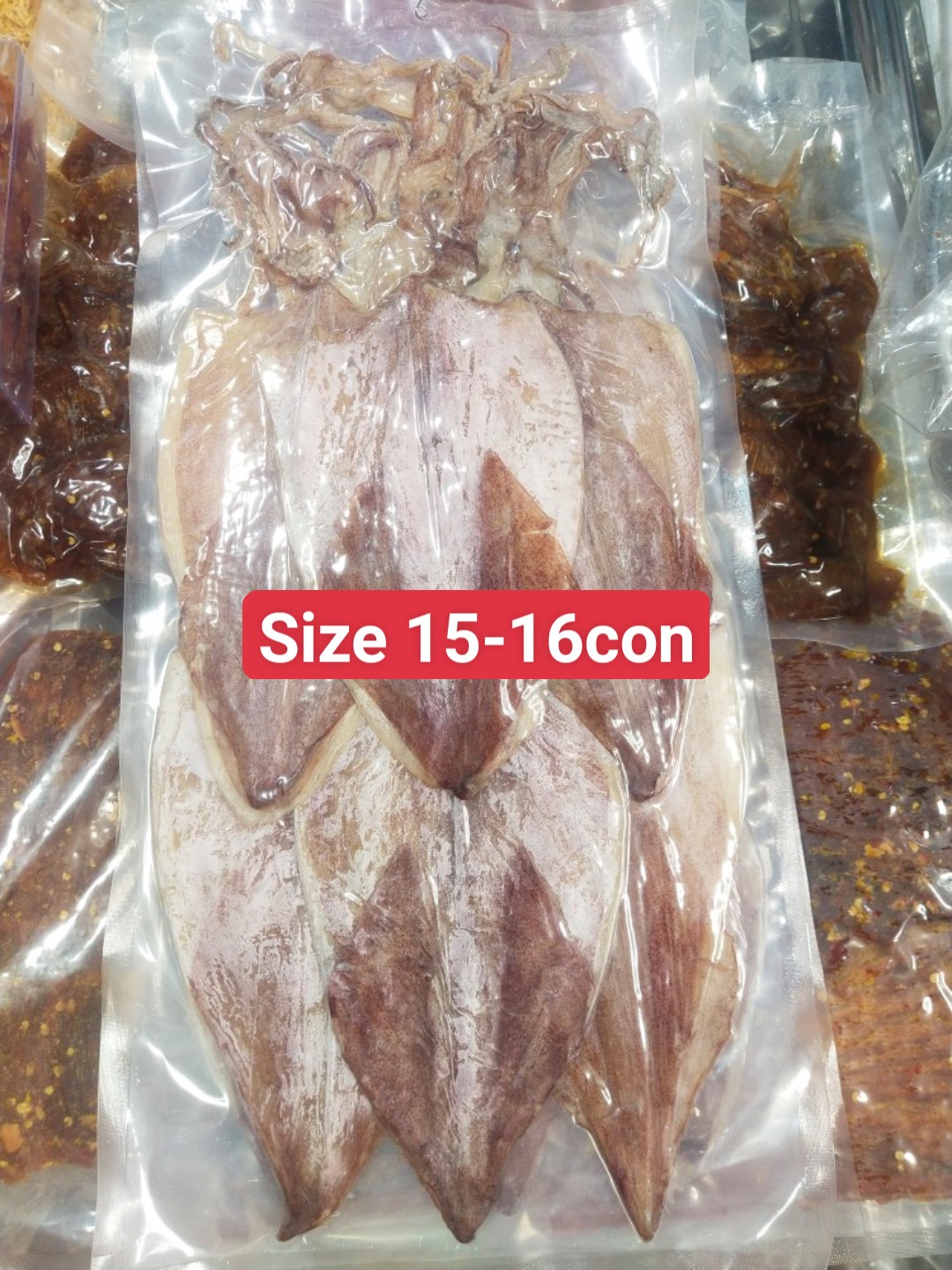 Mực khô câu 16-18 con/kg [hàng loại 1 ngon ngọt] GHPY H005