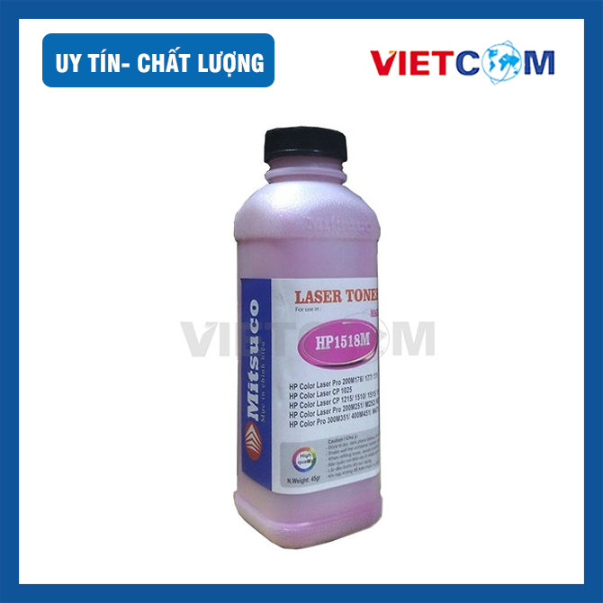 Bộ 4 chai mực màu HP 1025