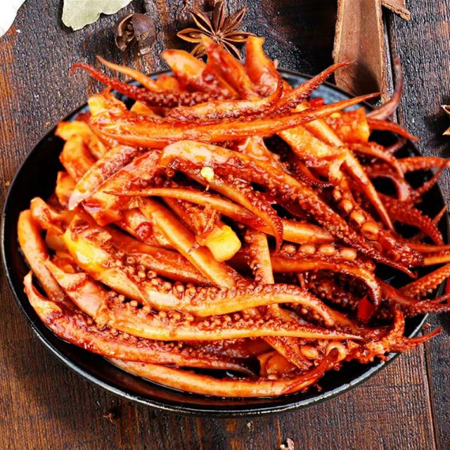Mực Xào Cay Siêu Ngon - Gói 12gr [SIÊU RẺ]