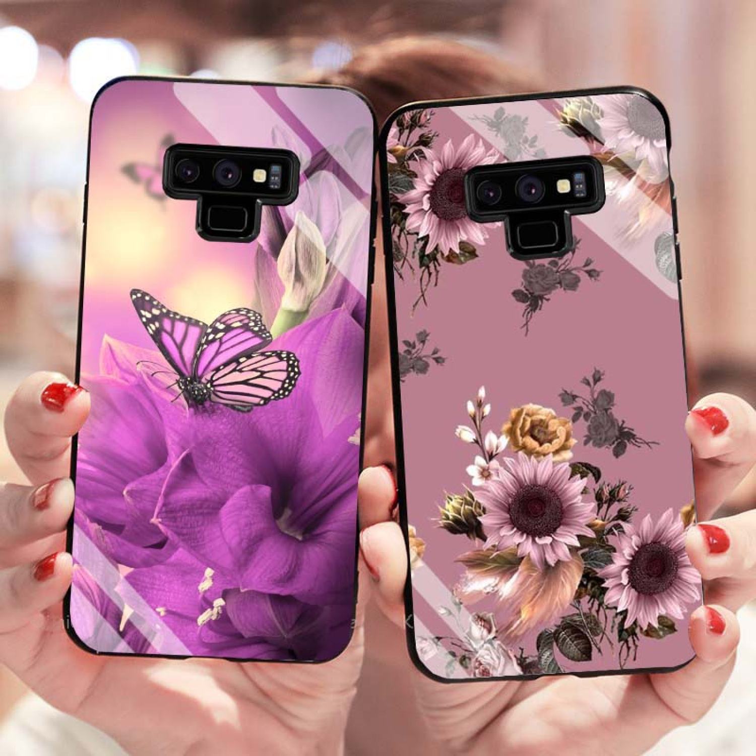 Ốp Samsung Galaxy Note 9 Lưng Kính Cường Lực Mới ƞhất