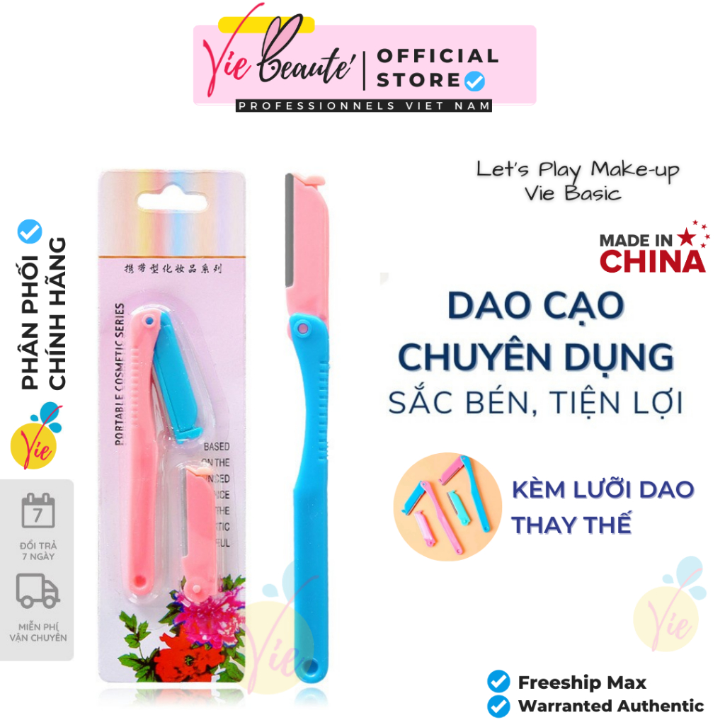 Dạo cạo lông mày hai lưỡi alin cho nữ
