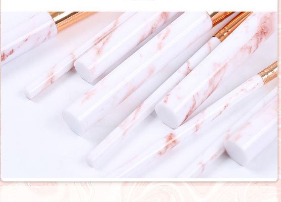 Bộ Cọ Trang Điểm 10 Cây vân đá cao cấp ronshadow