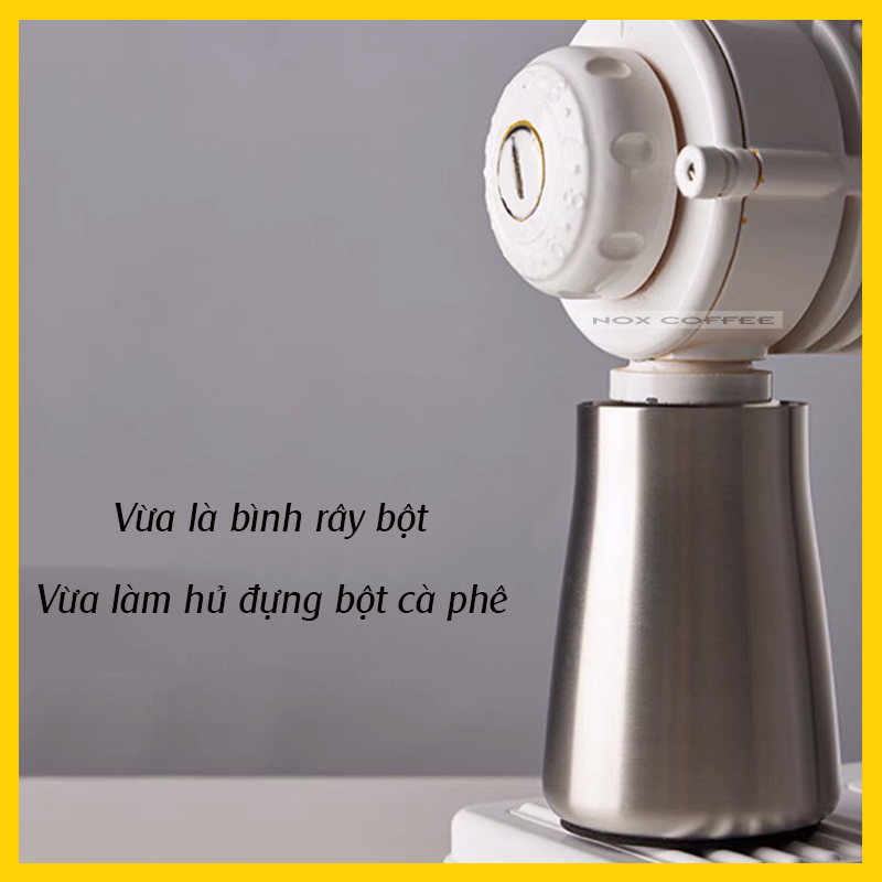 Bình rây bột mịn cà phê | Dụng cụ lọc bột mịn