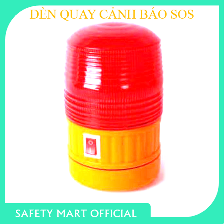 Đèn cảnh báo chạy pin cao cấp