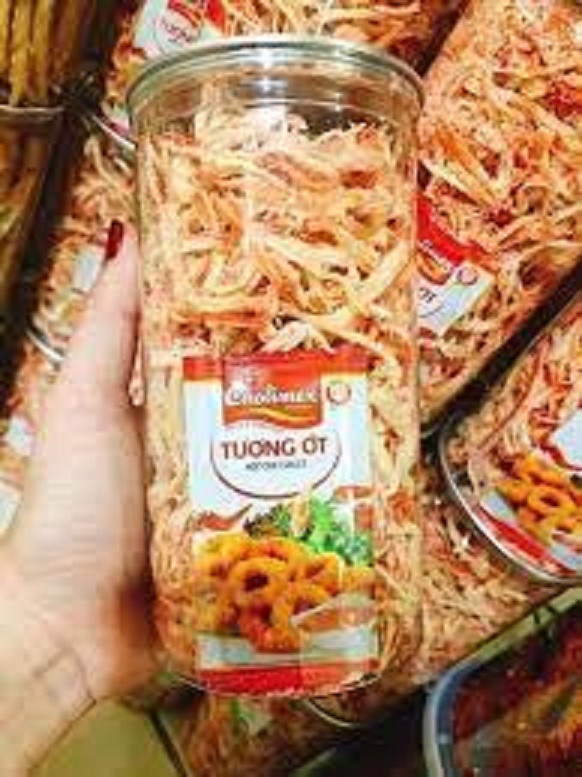 mực hấp dừa - hũ 300g