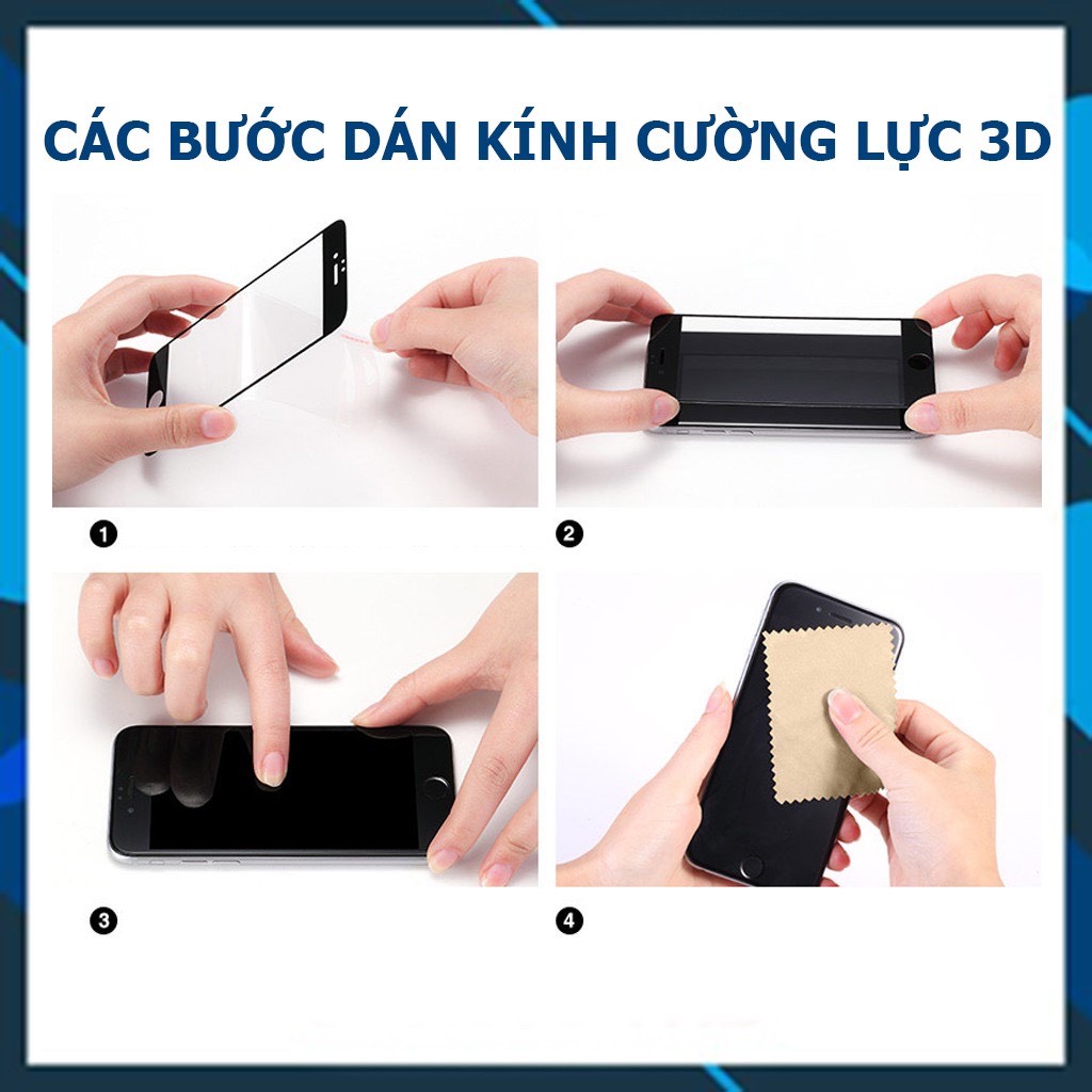 Kính cường lực full màn 21D iphone (Đủ dòng) Neomo