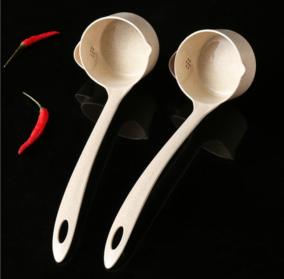 Muỗng canh lúa mạch lọc dầu mỡ 2in1 thông minh