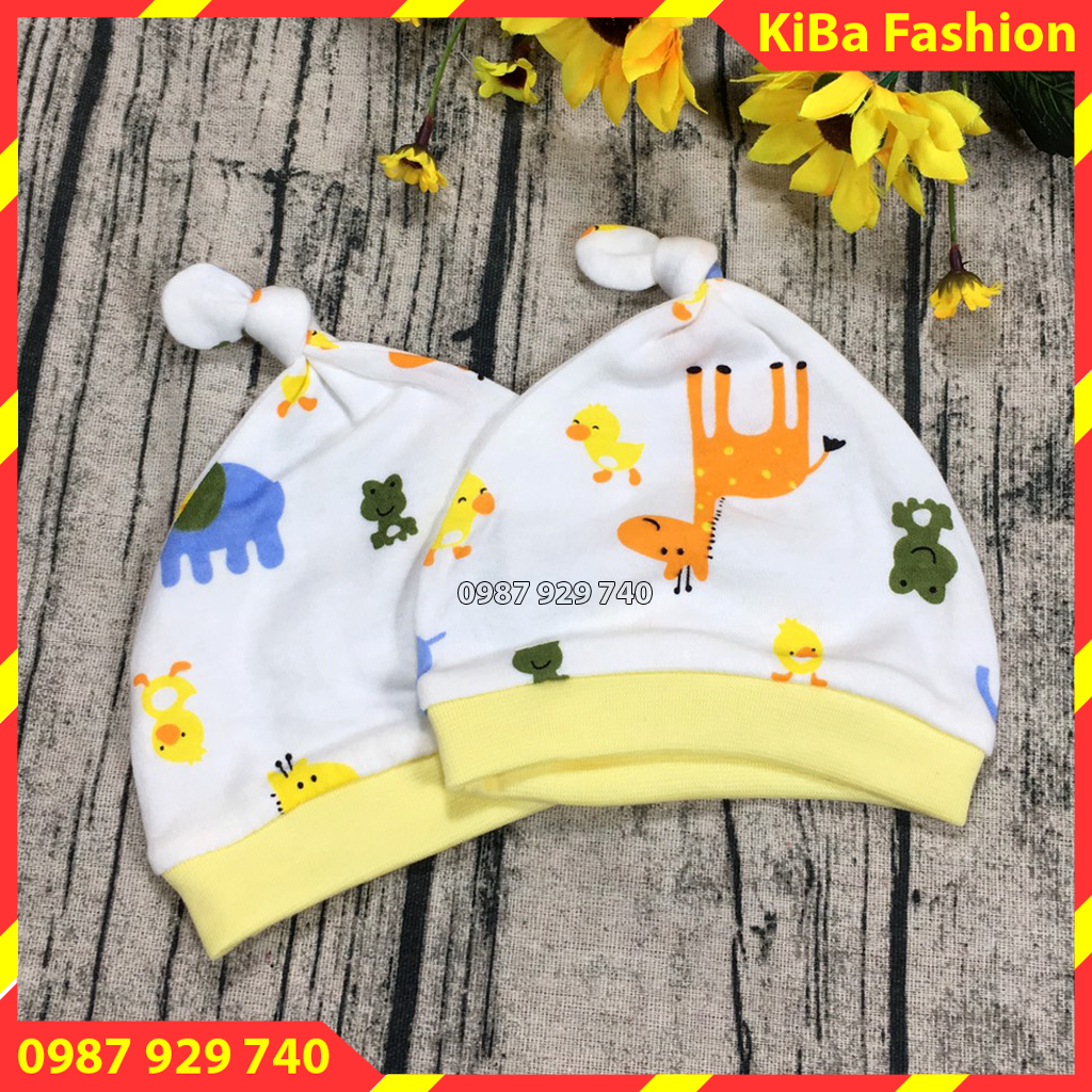 1 Chiếc Mũ nón sơ sinh cao cấp chất nỉ cho bé (0-6 tháng) MSS - TK060 - Ảnh + video thật (Giao màu ngẫu nhiên ) mũ sơ sinh đồ sơ sinh cho bé